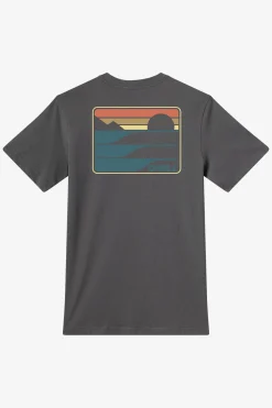 Dawn Classic Tee Standard Fit Tee - Dark Shadow | O'Neill