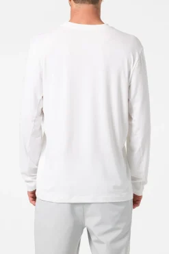 Dawn Upf Ls Tee Standard Fit Long Sleeve Tee - White | O'Neill