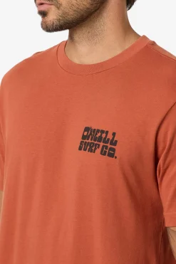 De La Cruzer Classic Tee Standard Fit Tee - Chutney | O'Neill