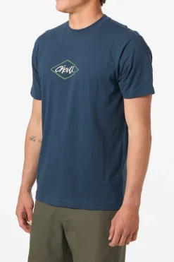 Diamond Standard Fit Tee - New Navy | O'Neill