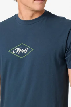 Diamond Standard Fit Tee - New Navy | O'Neill