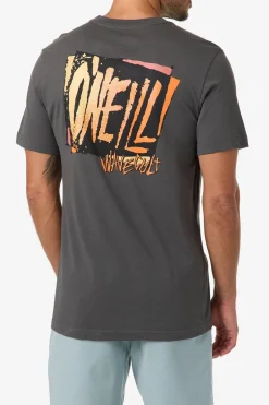 Distract Classic Tee Standard Fit Tee - Dark Shadow | O'Neill