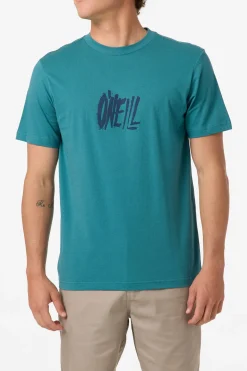 Distract Classic Tee Standard Fit Tee - Hydro | O'Neill