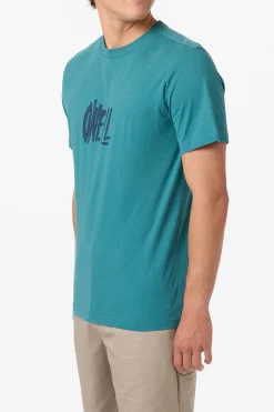 Distract Classic Tee Standard Fit Tee - Hydro | O'Neill
