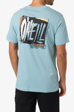 Distract Classic Tee Standard Fit Tee - Stone Blue | O'Neill