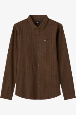 Dodgy Ls Shirt Standard Fit Long Sleeve Shirt - Turkish Coffee | O'Neill