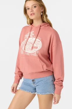 Drift Hoody Pullover Fleece - Desert Sand | O'Neill