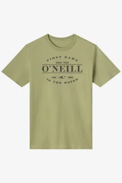 East Cliff Classic Tee Standard Fit Tee - Oil Green | O'Neill