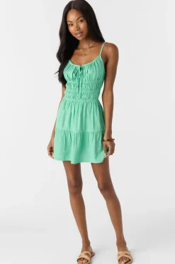 Eliana Short Dress - Jade Cream | O'Neill