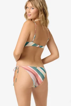 Equator Stripe Pismo Bralette Top - Multi Clr | O'Neill