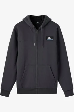 Fifty Two High Pile Zip Zip Fleece - Phantom | O'Neill
