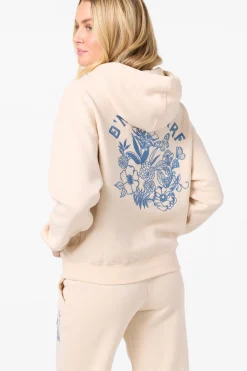 Flora Drift Hoodie Pullover Fleece - Tapioca | O'Neill
