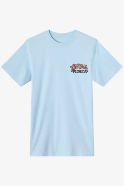 Florida Man Classic Tee Standard Fit Tee - Sky Blue Heather | O'Neill