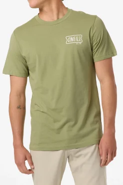 Foreman Classic Tee Standard Fit Tee - Oil Green | O'Neill