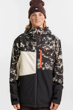 Fwc Cruz Triple Snow Jacket - Blk/beige | O'Neill