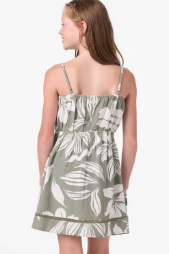 Girl's Alden Floral Short Dress - Sea Spray | O'Neill