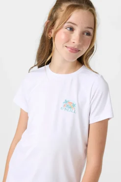 Girl's Breezy Upf Top - White | O'Neill