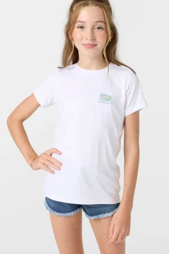 Girl's Breezy Upf Top - White | O'Neill