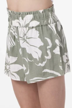 Girl's Gabi Short Floral Shorts - Sea Spray | O'Neill