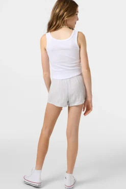 Girl's Gabi Stripe Beach Shorts - Hydrangea | O'Neill