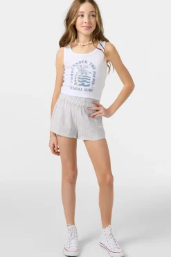 Girl's Gabi Stripe Beach Shorts