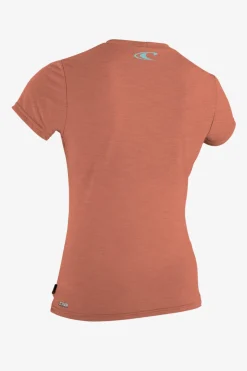 Girl's Hybrid Sun Shirt - Light Grapefruit | O'Neill