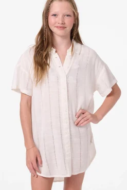 Girl's Kyra Cover Up Dress - Vanilla | O'Neill