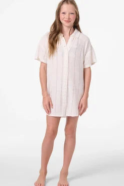 Girl's Kyra Cover Up Dress - Vanilla | O'Neill