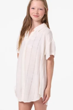 Girl's Kyra Cover Up Dress - Vanilla | O'Neill
