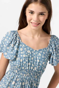 Girl's Langley Primrose Short Dress - Provincial Blue | O'Neill