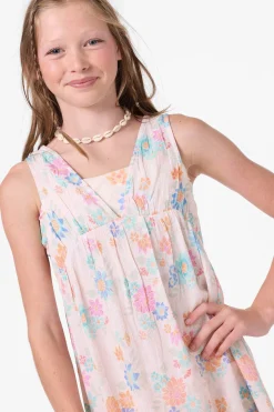 Girl's Letty Printed Cover Up Dress - Tapioca | O'Neill