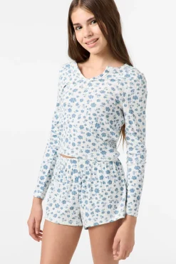 Girl's Messer Lounge Shorts - Winter White | O'Neill