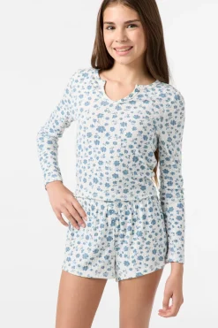 Girl's Messer Lounge Shorts - Winter White | O'Neill