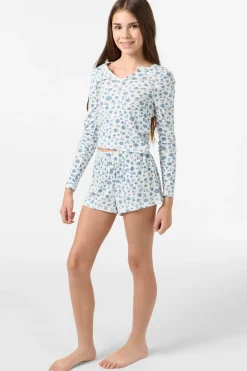 Girl's Messer Lounge Shorts - Winter White | O'Neill