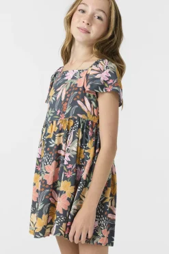 Girl's Rae Short Dress - Slate | O'Neill