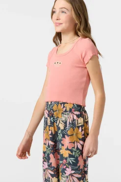 Girl's Sammie Top - Coral Haze | O'Neill