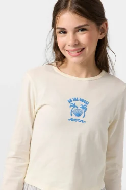 Girl's Shelly Long Sleeve Tee - Winter White | O'Neill