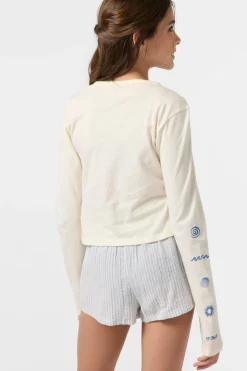 Girl's Shelly Long Sleeve Tee - Winter White | O'Neill