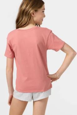 Girl's Sunset Crossing Tee - Desert Sand | O'Neill