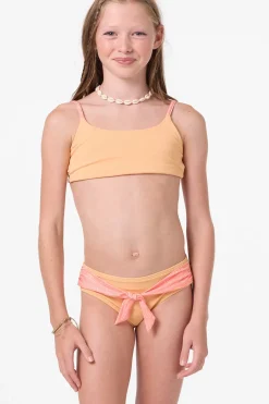 Girl's Sunshine Revo Tie Back Bralette Set