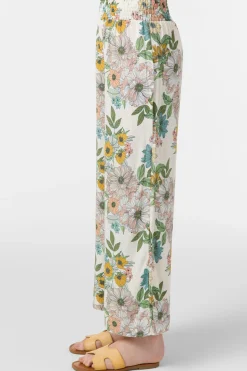 Girl's Torrie Pant Cara Floral - Winter White | O'Neill