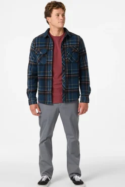 Glacier Plaid Superfleece Standard Fit Long Sleeve Shirt