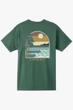 Glassy Days Standard Fit Tee - Cilantro | O'Neill