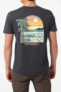 Glassy Days Standard Fit Tee - Phantom | O'Neill