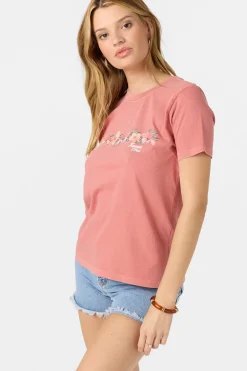 Hawaii Floral Tee - Desert Sand | O'Neill