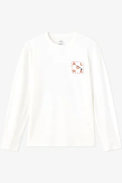 Hawaii Layout UPF Long Sleeve Standard Fit Tee