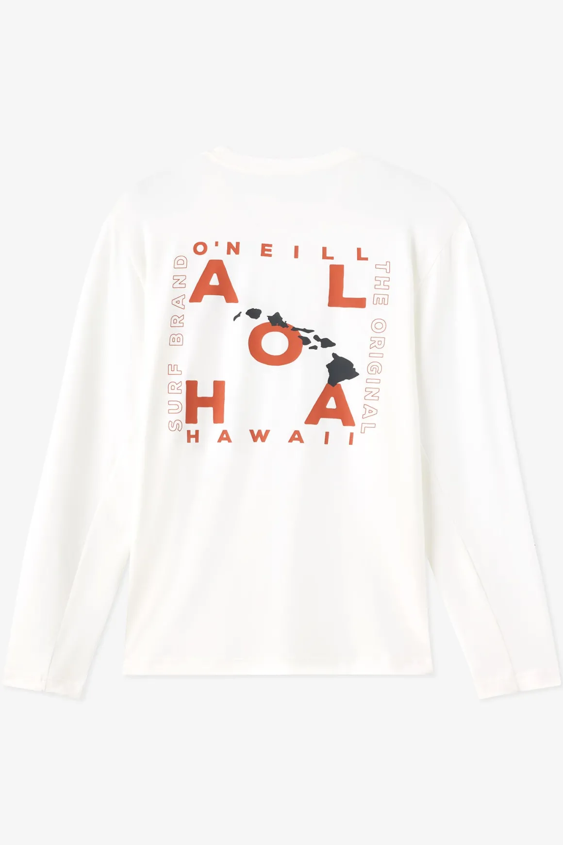 Hawaii Layout UPF Long Sleeve Standard Fit Tee