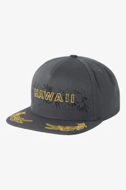 Hawaii Mahalo Flora Trucker Hat - Phantom | O'Neill