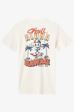 Hawaii Snack Time Classic Tee - Tofu | O'Neill