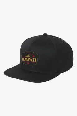 Hawaii Snapback Hat - Black | O'Neill